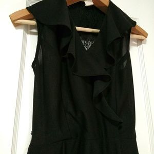 4/$20 Vintage Women Black Sleeveless Dress